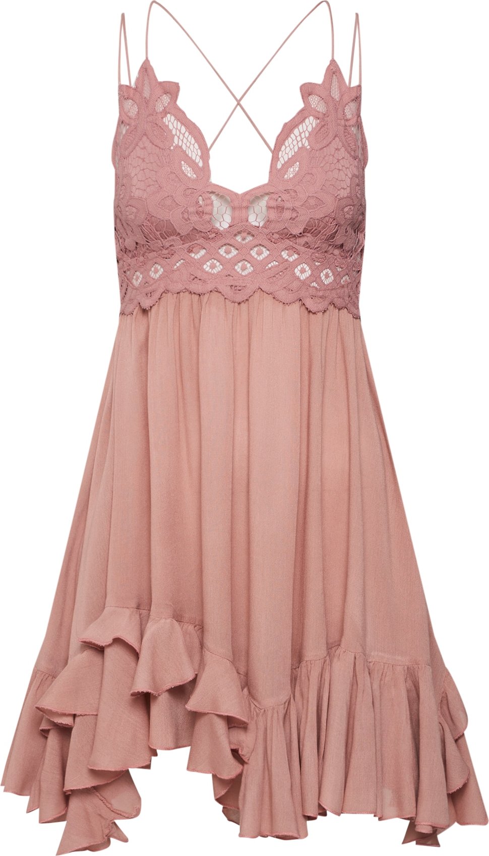 Free People Šaty 'Adella' růže