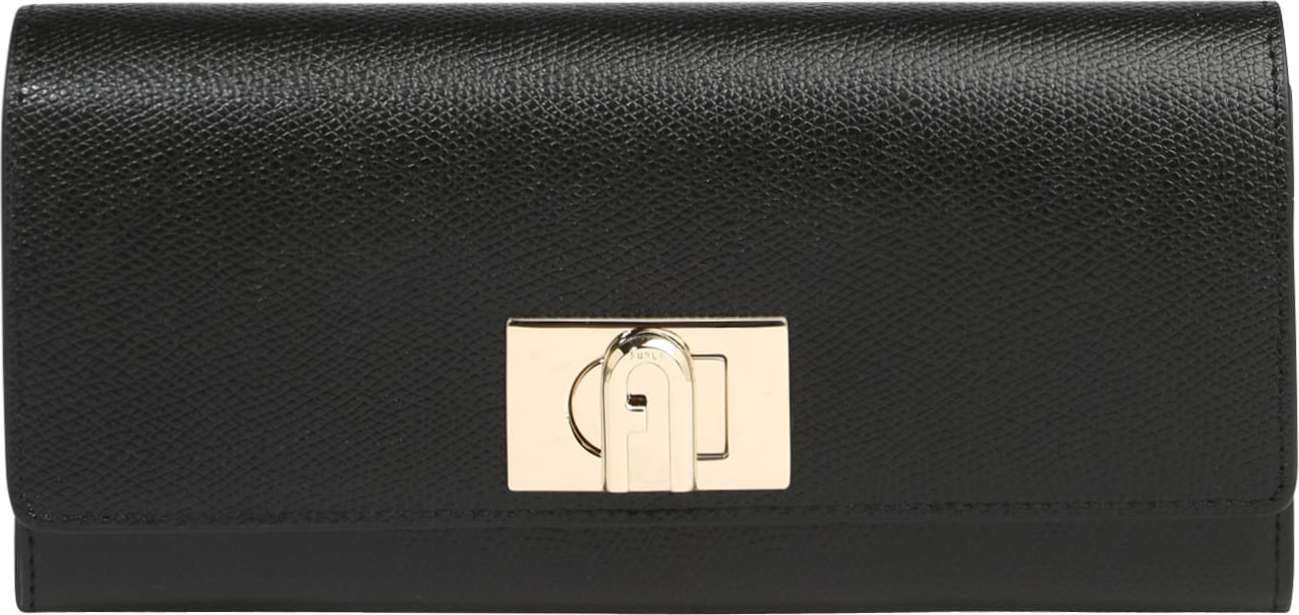 FURLA Peněženka zlatá / černá