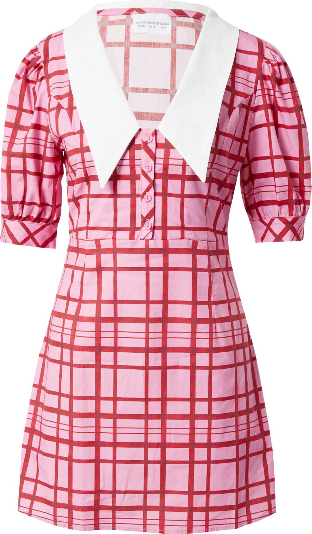GLAMOROUS Košilové šaty mix barev / pink