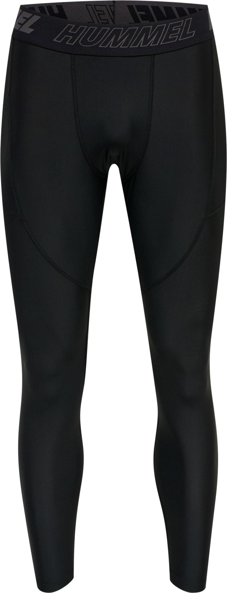 Hummel Sportovní kalhoty 'Topaz' šedá / černá / bílá