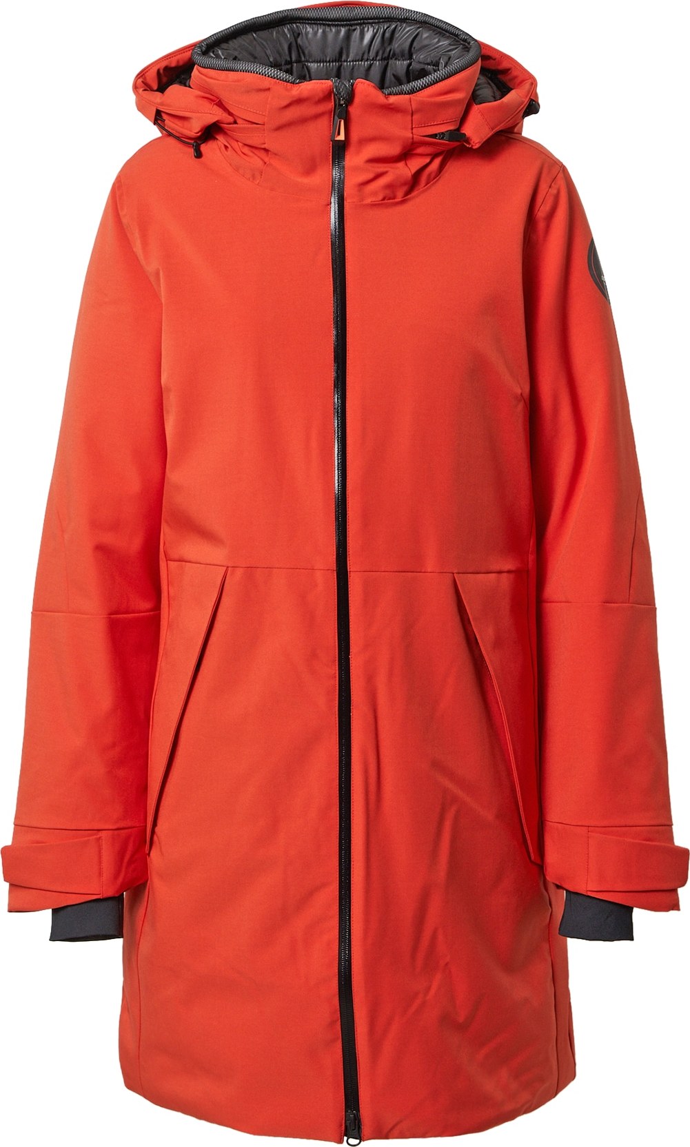 ICEPEAK Outdoorová bunda 'BREDA' jasně oranžová / černá