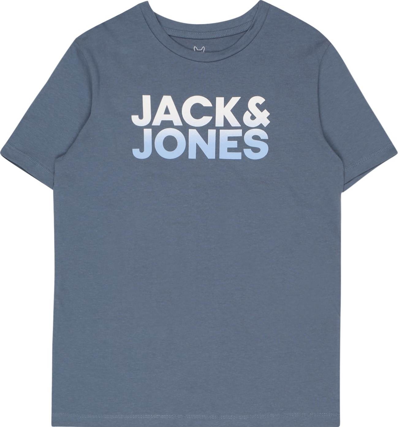 Jack & Jones Junior Tričko modrá / světlemodrá / bílá
