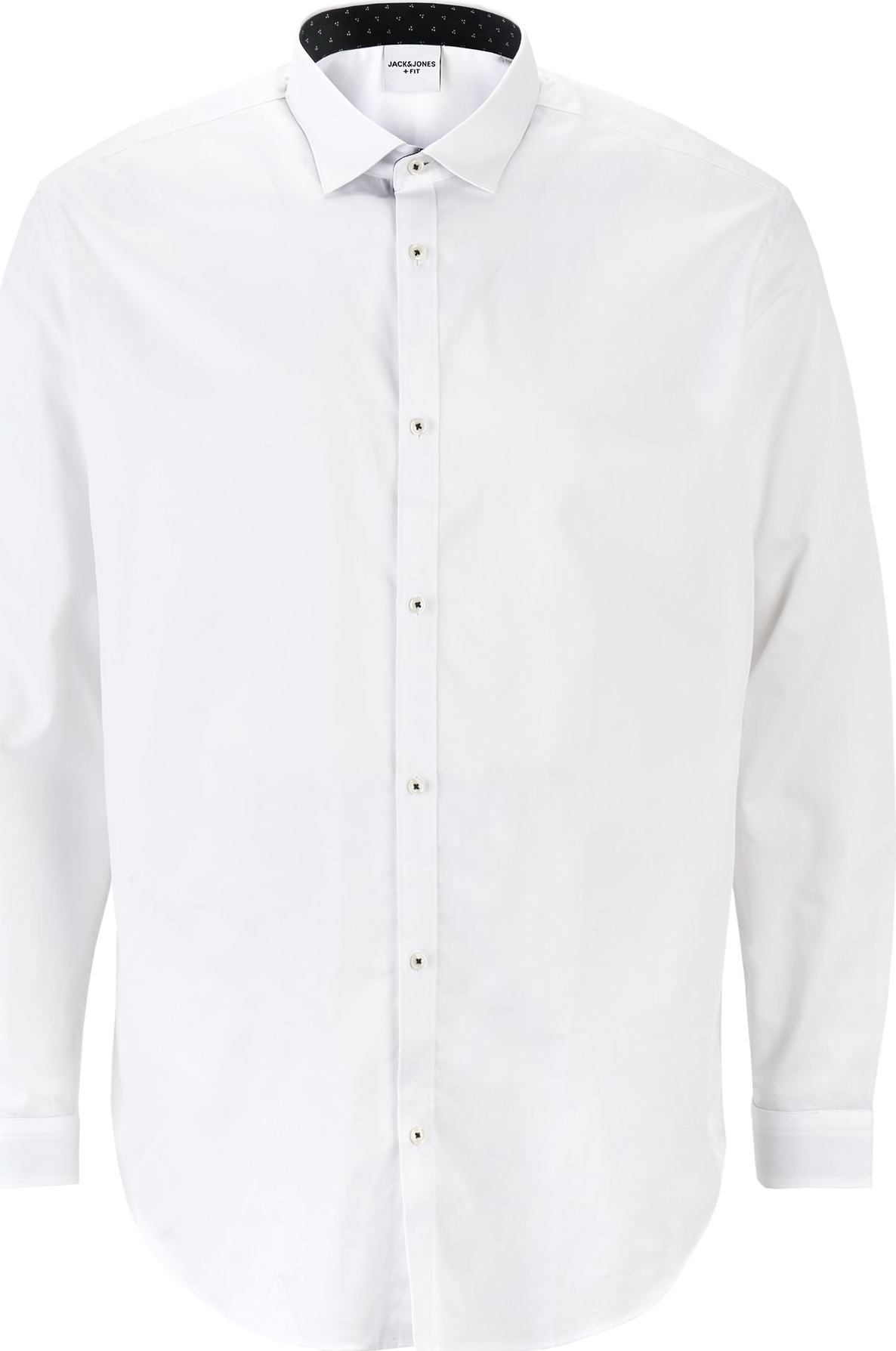 Jack & Jones Plus Košile 'CARDIFF' bílá