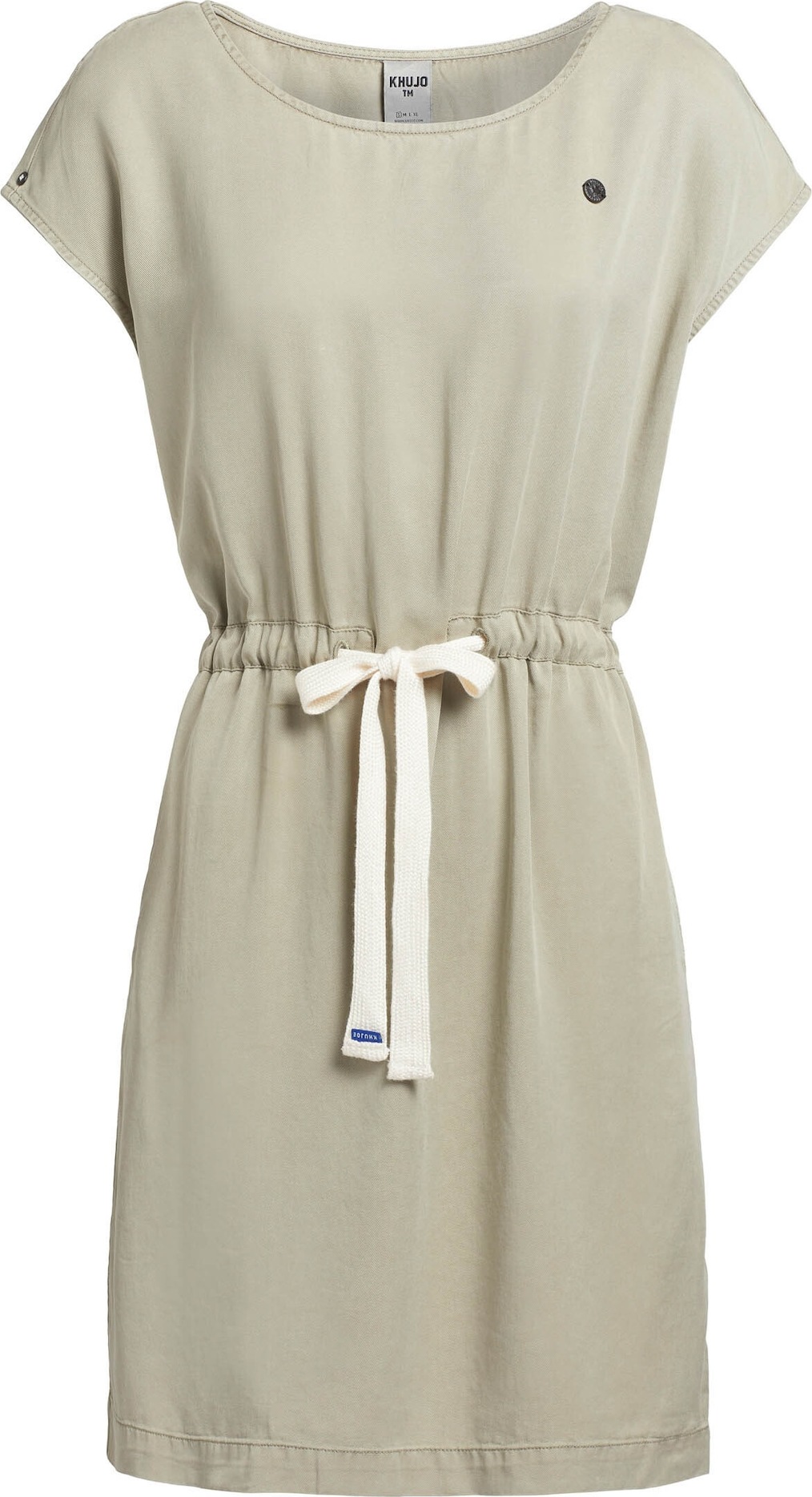 khujo Letní šaty ' HEDIYE ' olivová / přírodní bílá