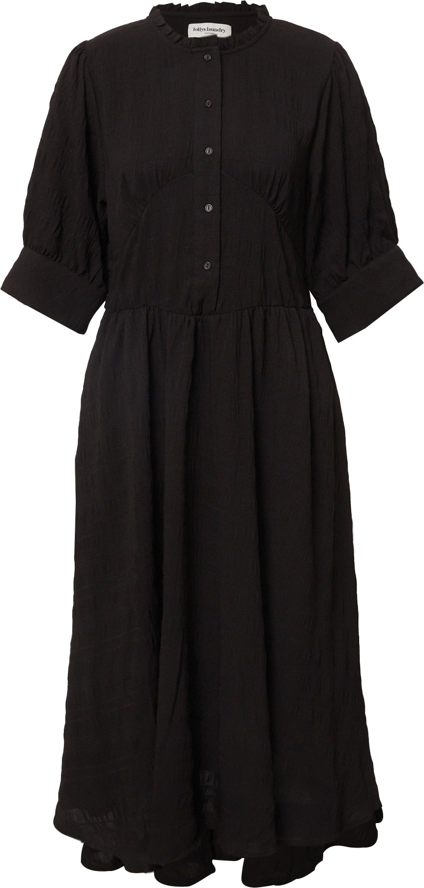 Lollys Laundry Košilové šaty 'Boston' černá