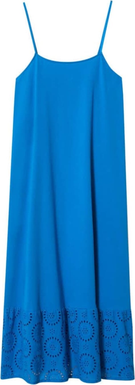 MANGO Letní šaty modrá
