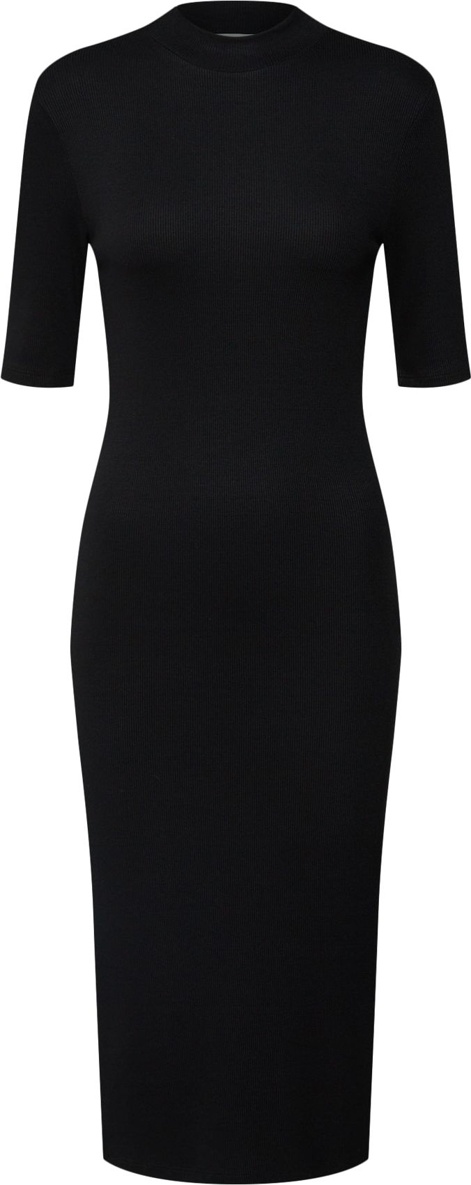 modström Úpletové šaty 'Krown T-Shirt Dress' černá