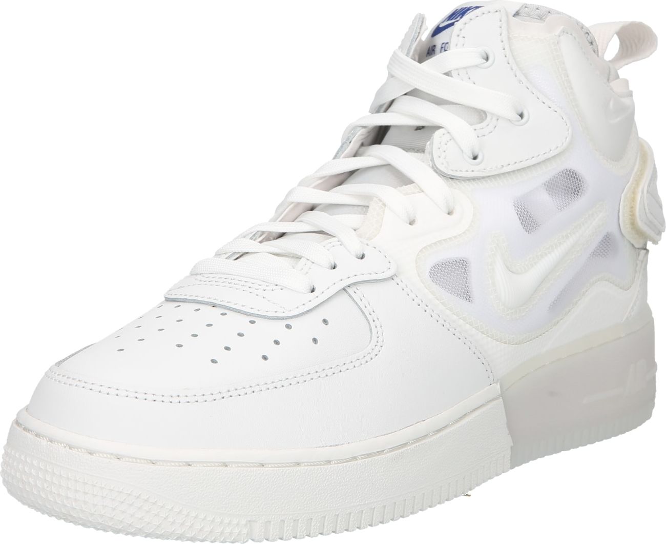 Nike Sportswear Kotníkové tenisky 'AIR FORCE 1' královská modrá / bílá