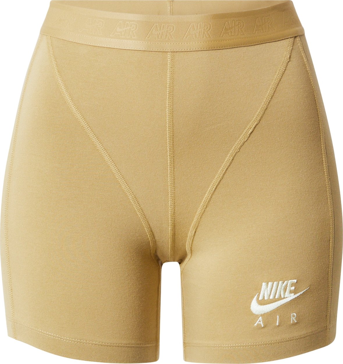 Nike Sportswear Legíny písková / bílá