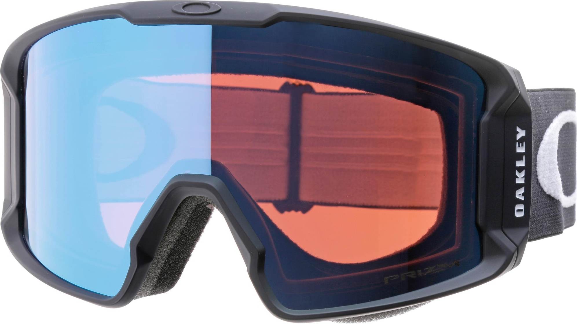 OAKLEY Sportovní brýle 'LINE MINER' světlemodrá / černá / bílá