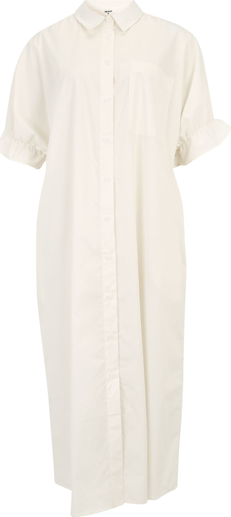OBJECT Tall Košilové šaty 'Dora' bílá