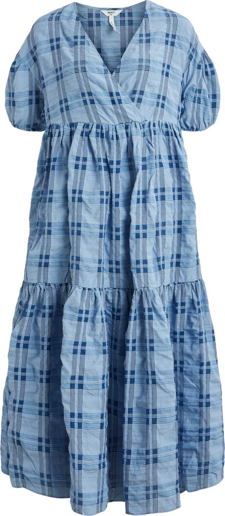 OBJECT Šaty 'Beeta' modrá / námořnická modř / světlemodrá