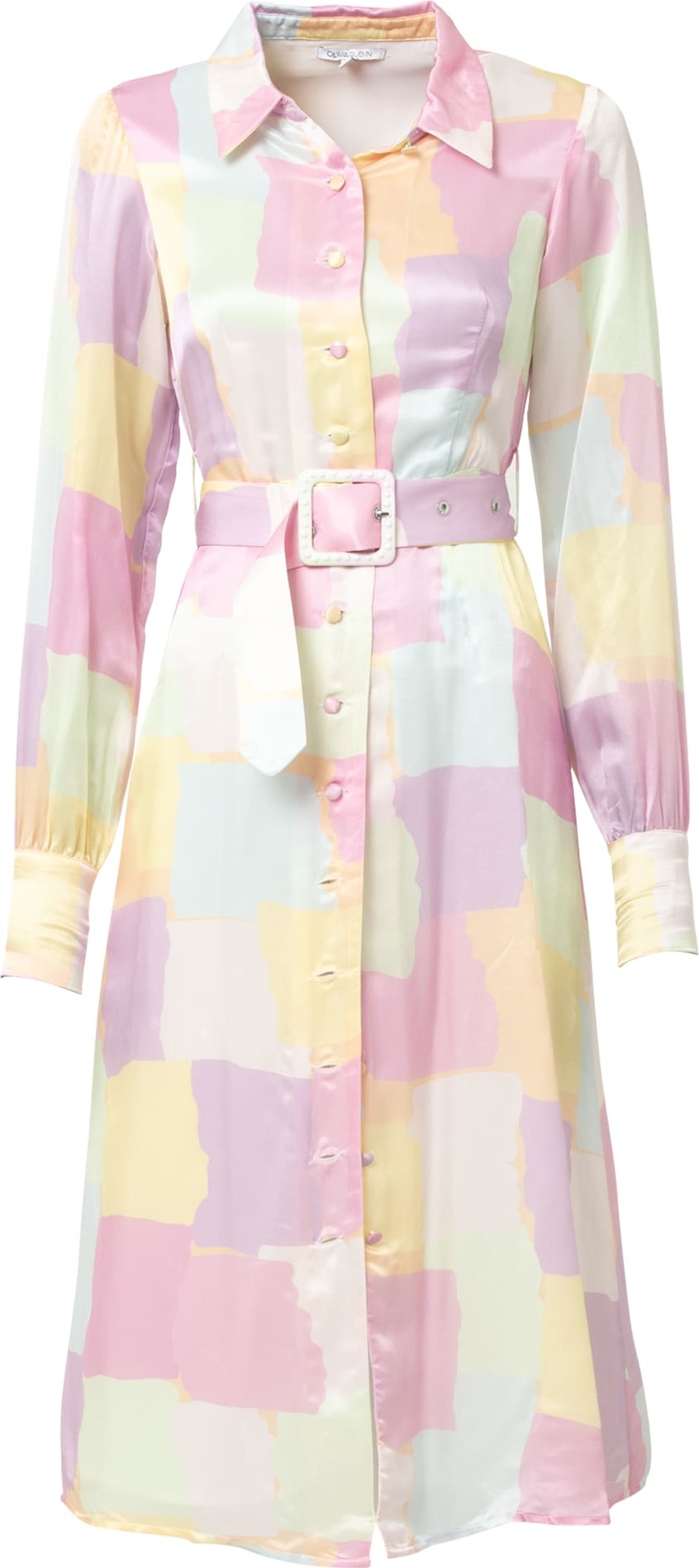 Olivia Rubin Košilové šaty 'MINA' mix barev