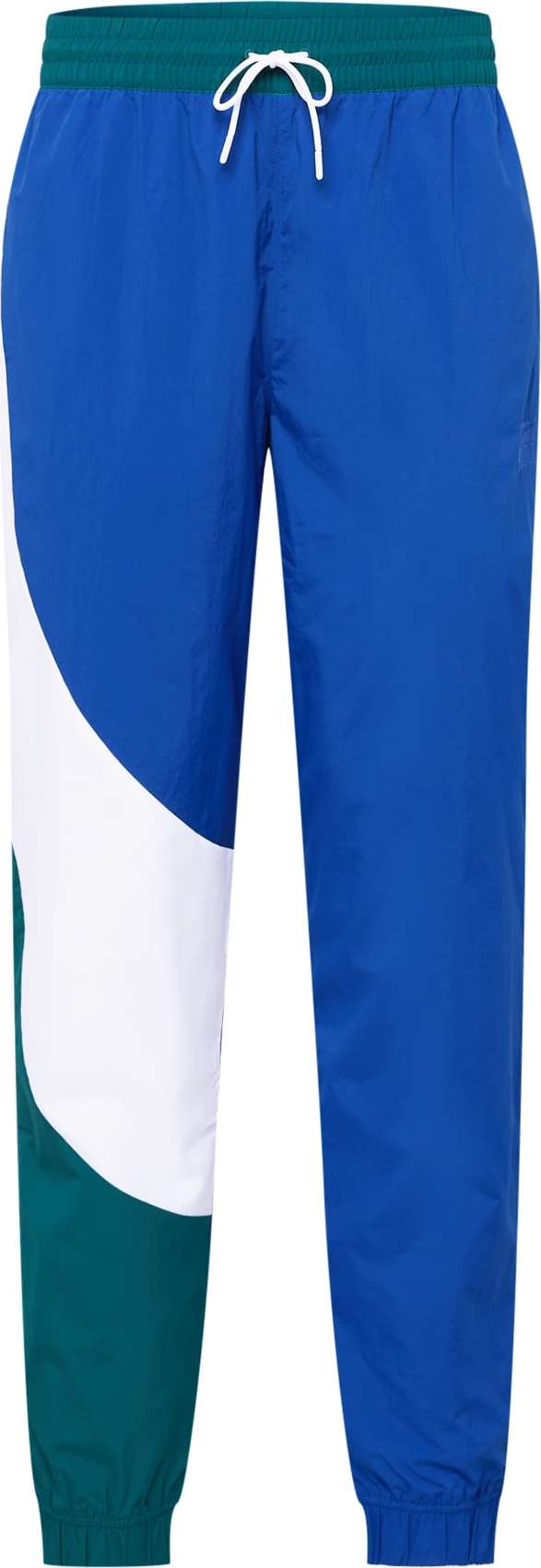 PUMA Sportovní kalhoty 'Clyde' modrá / smaragdová / bílá