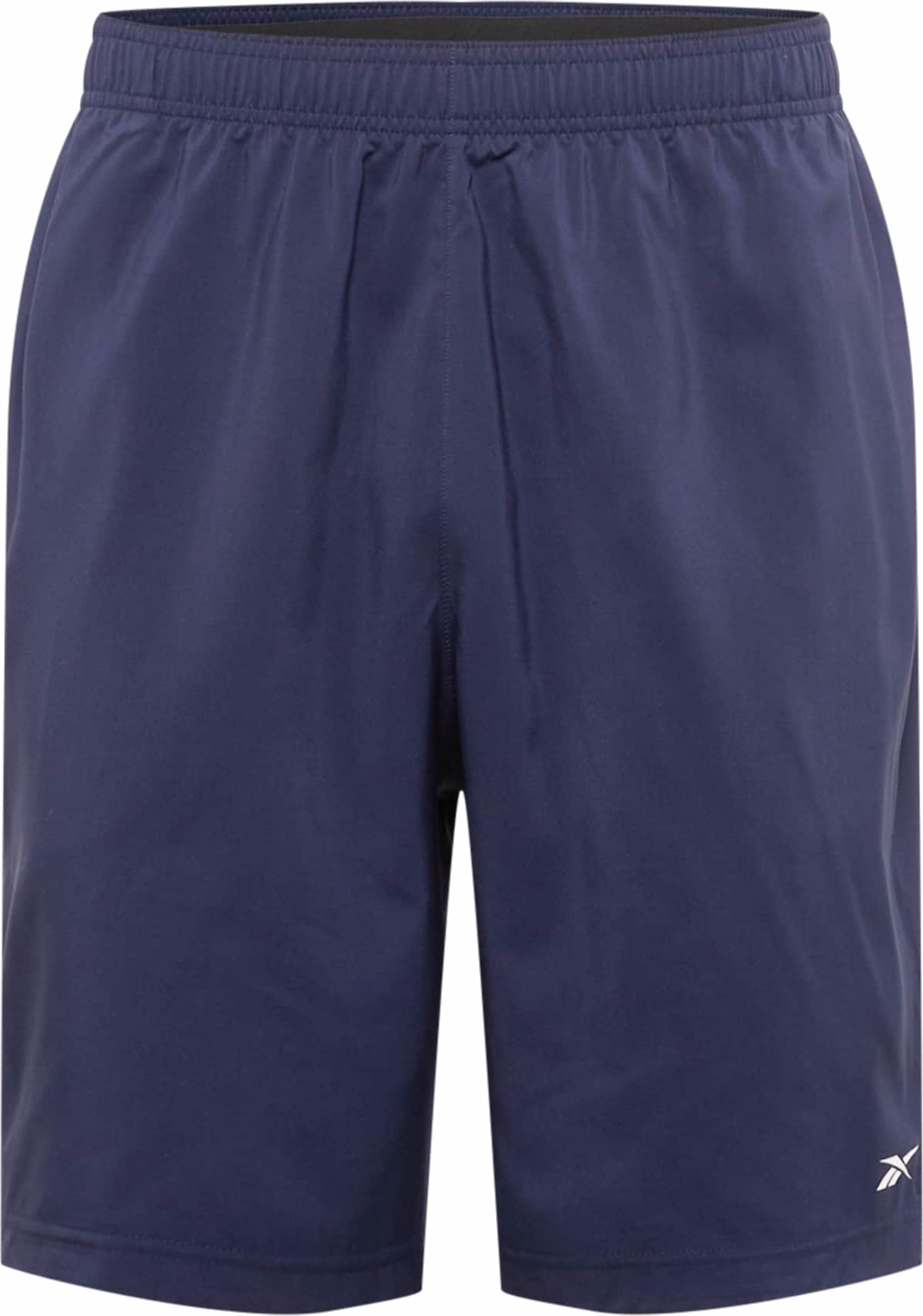 Reebok Sport Sportovní kalhoty námořnická modř / bílá