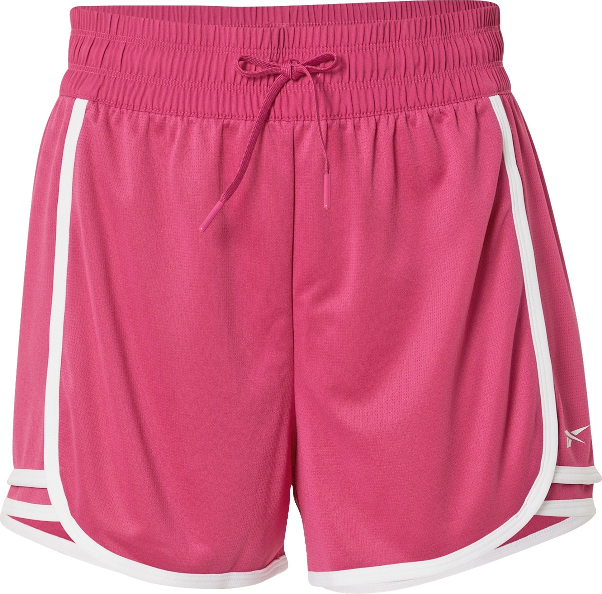 Reebok Sport Sportovní kalhoty pink / bílá