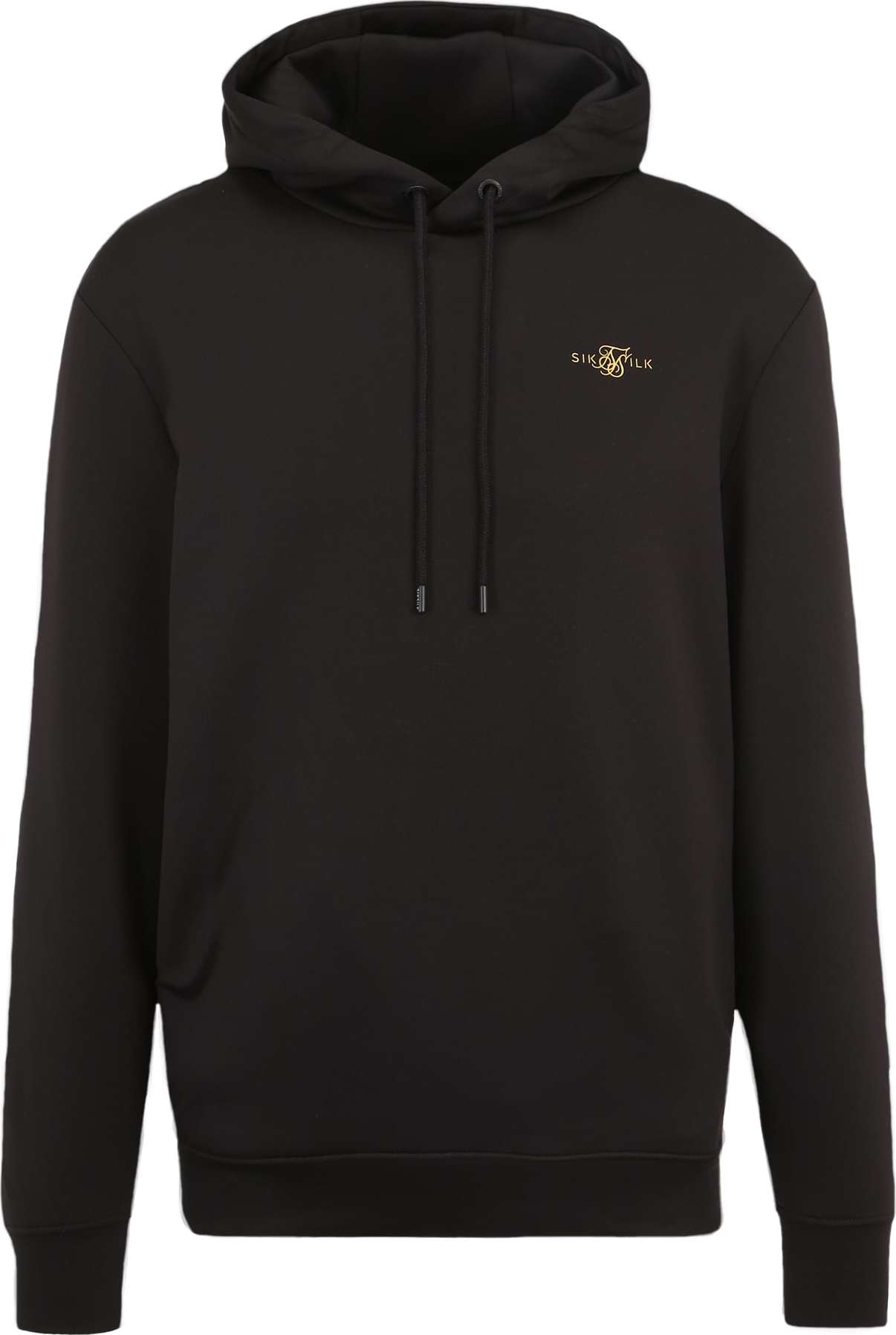 SikSilk Mikina zlatá / černá