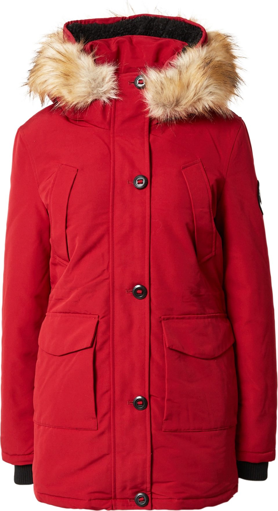 Superdry Zimní bunda červená