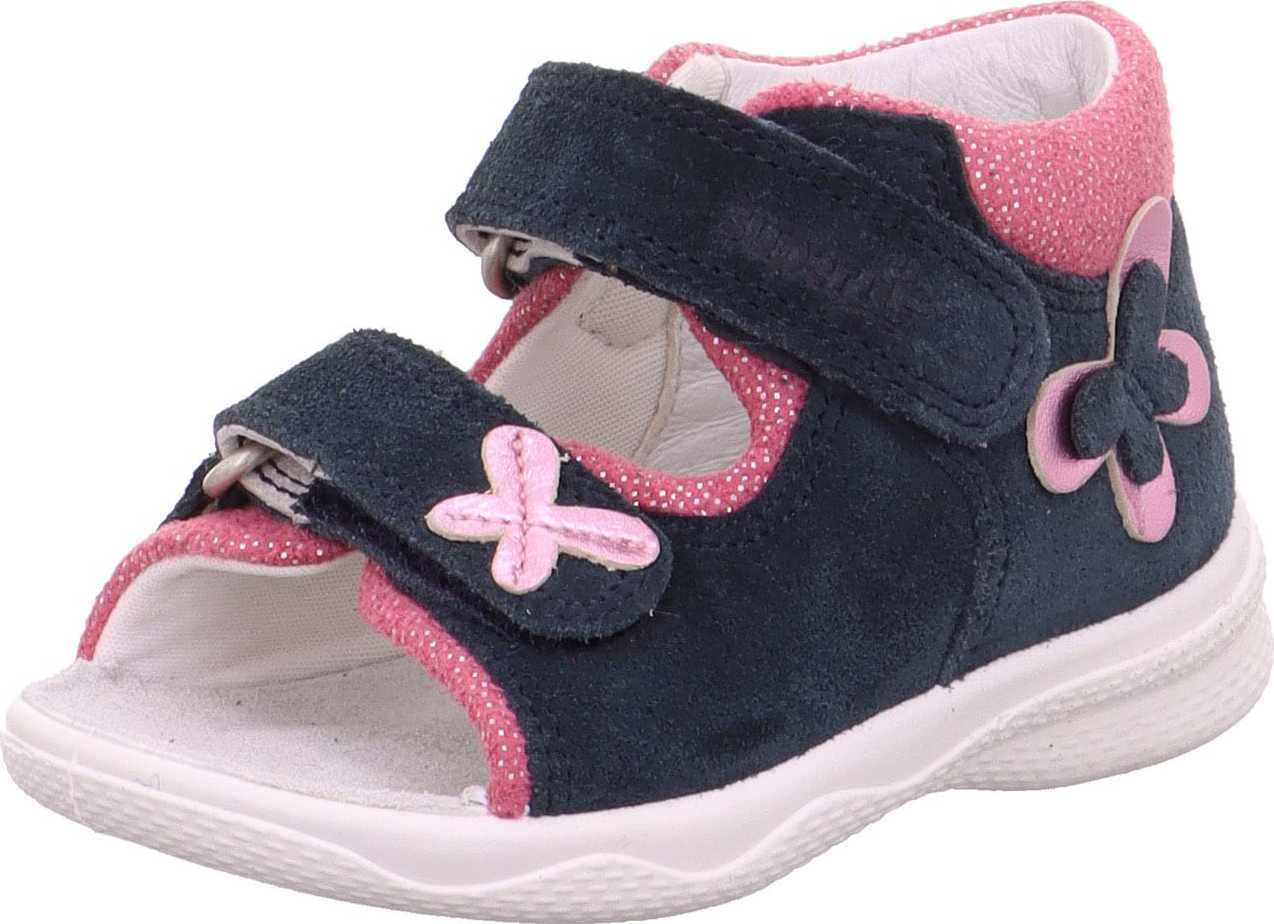 SUPERFIT Sandály 'POLLY' noční modrá / pink