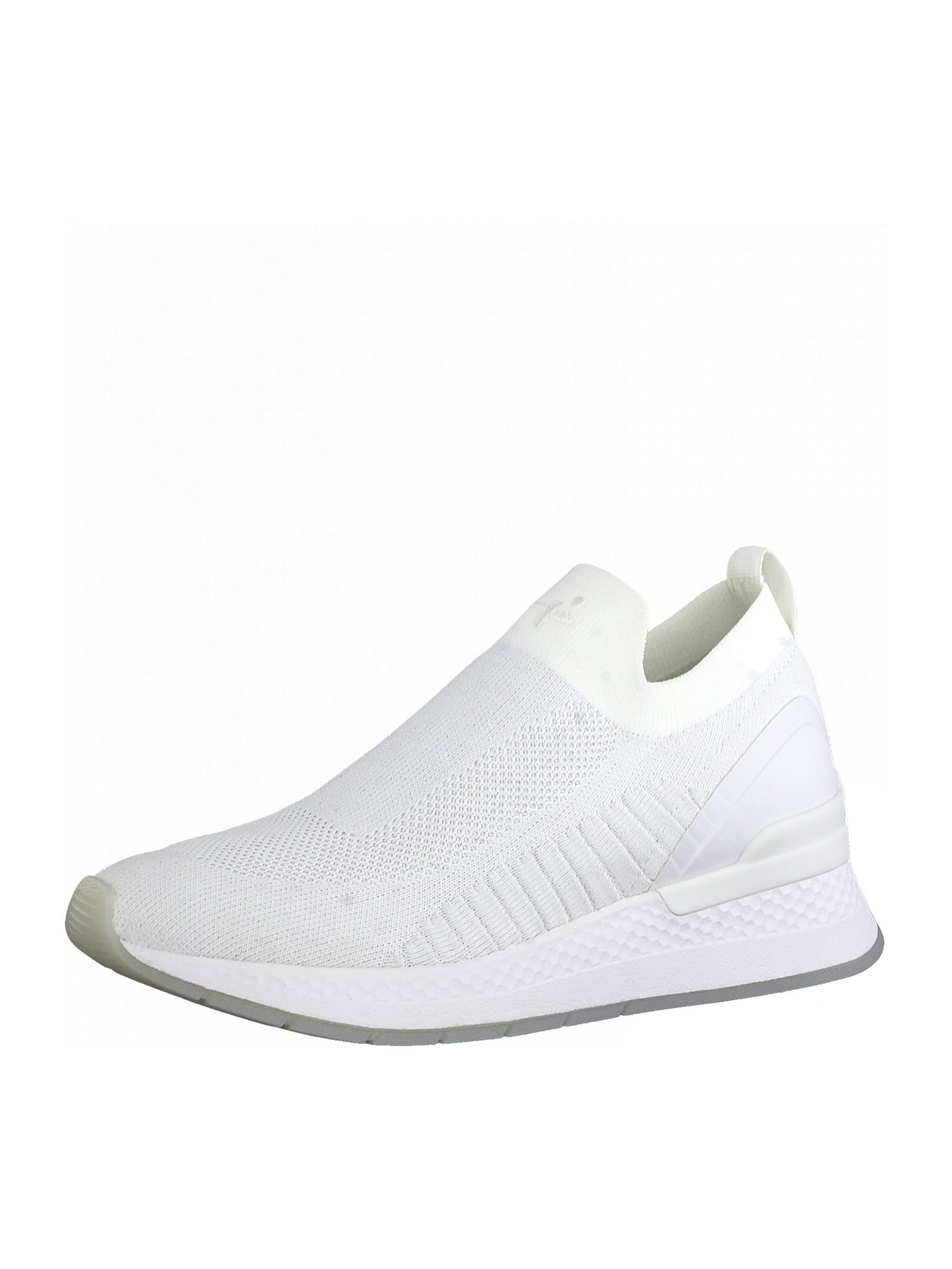 Tamaris Fashletics Slip on boty offwhite / barva bílé vlny