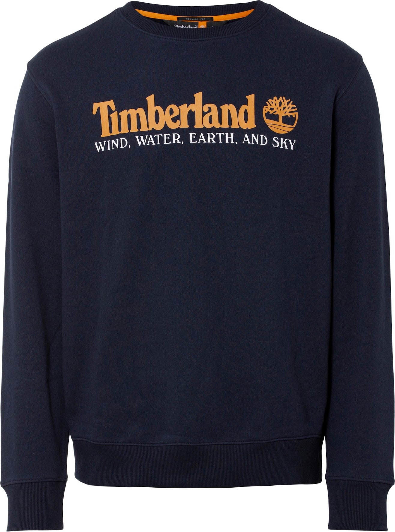 TIMBERLAND Mikina marine modrá / oranžová
