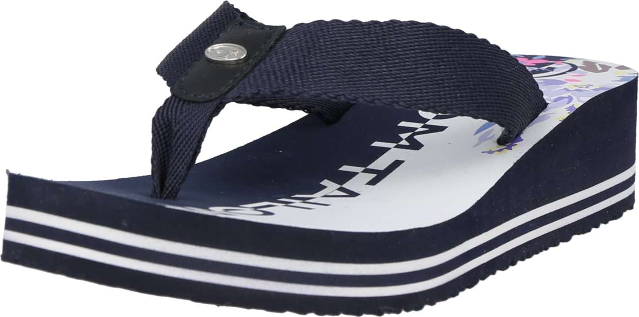 TOM TAILOR Žabky námořnická modř