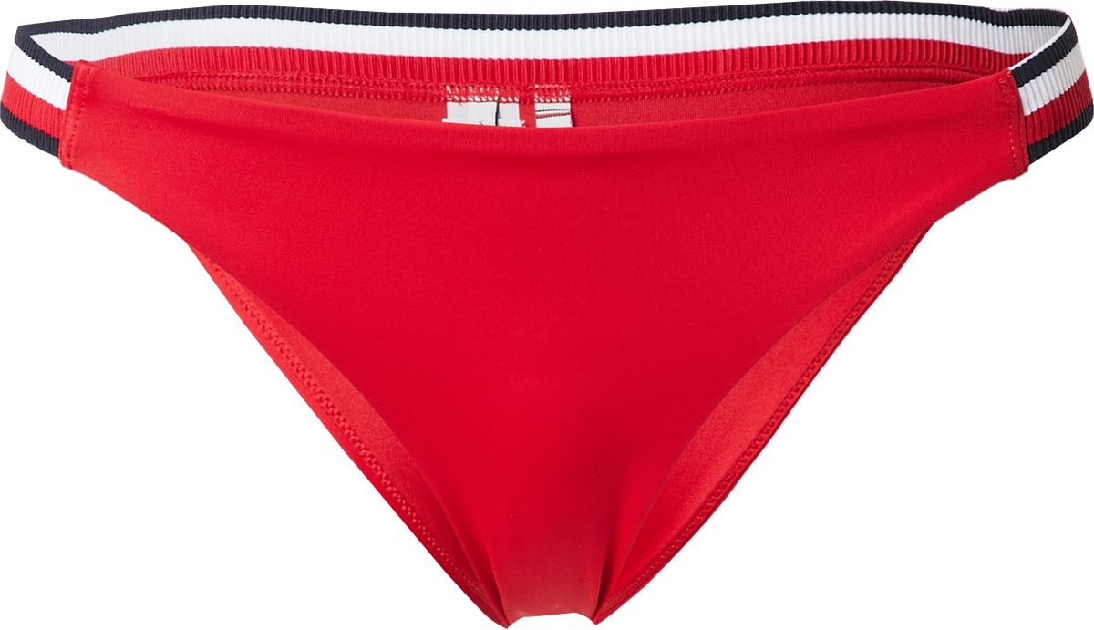 Tommy Hilfiger Underwear Spodní díl plavek 'Cheeky' námořnická modř / červená / bílá