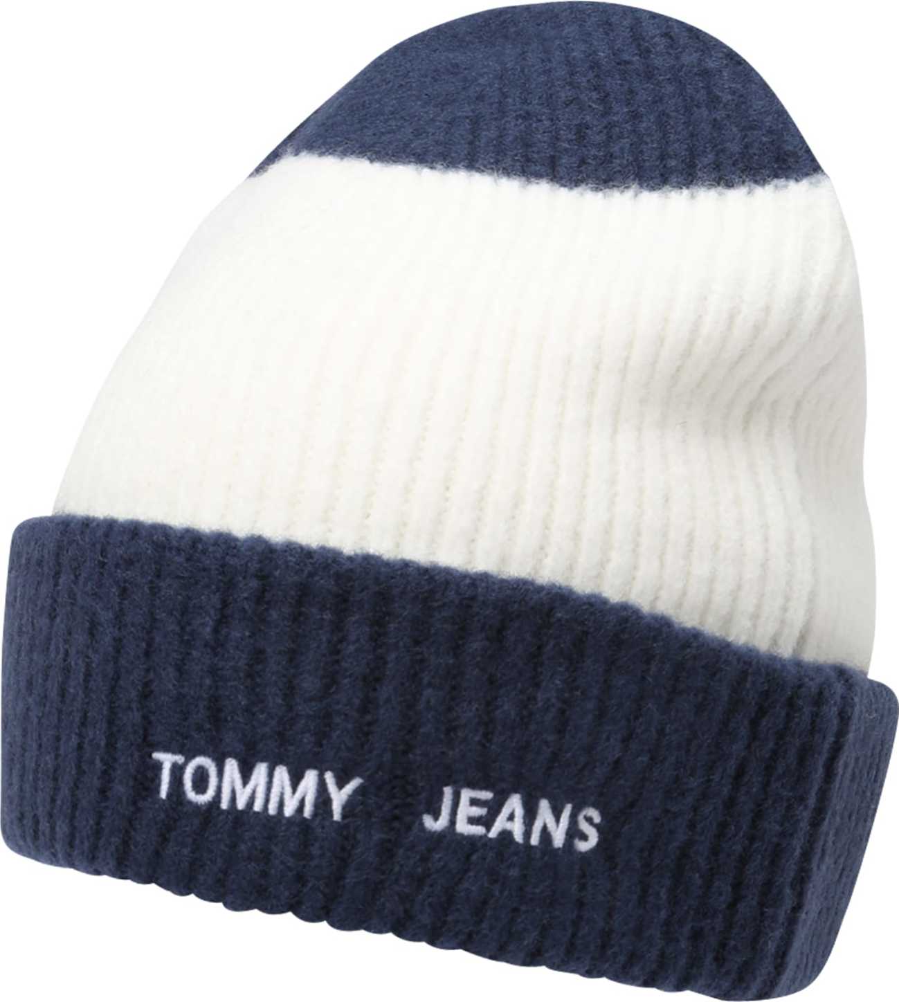 Tommy Jeans Čepice 'ACADEMIA' námořnická modř / bílá