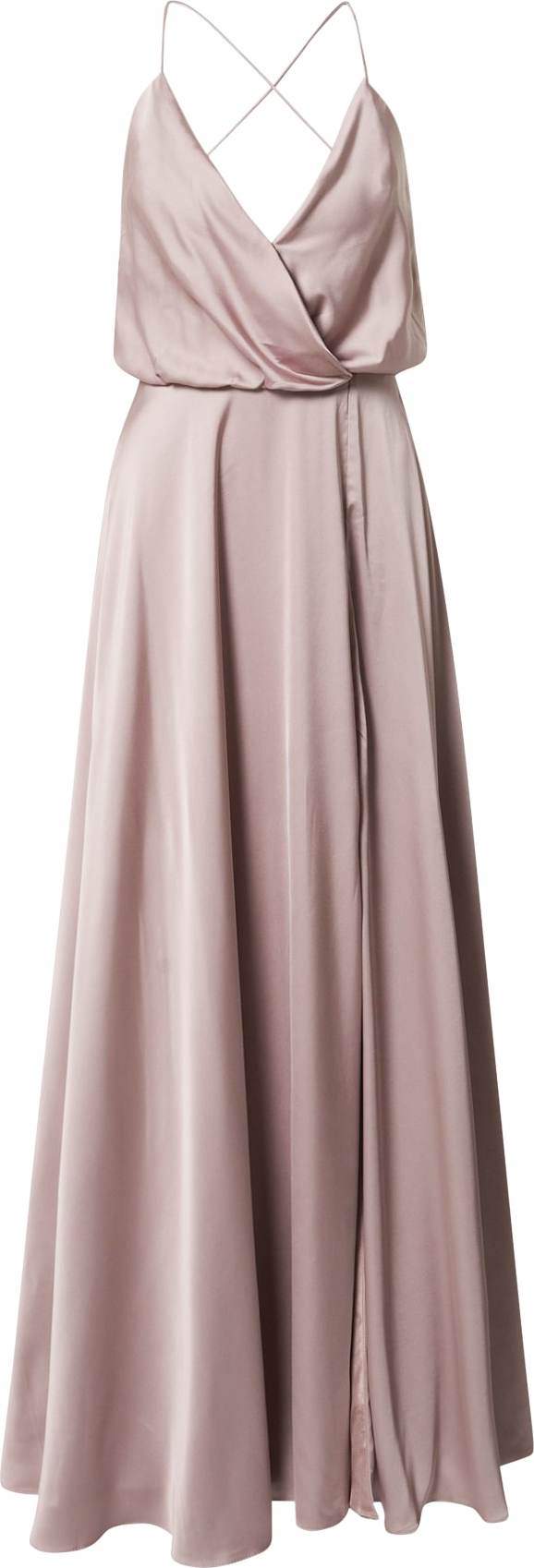 Unique Společenské šaty bledě fialová
