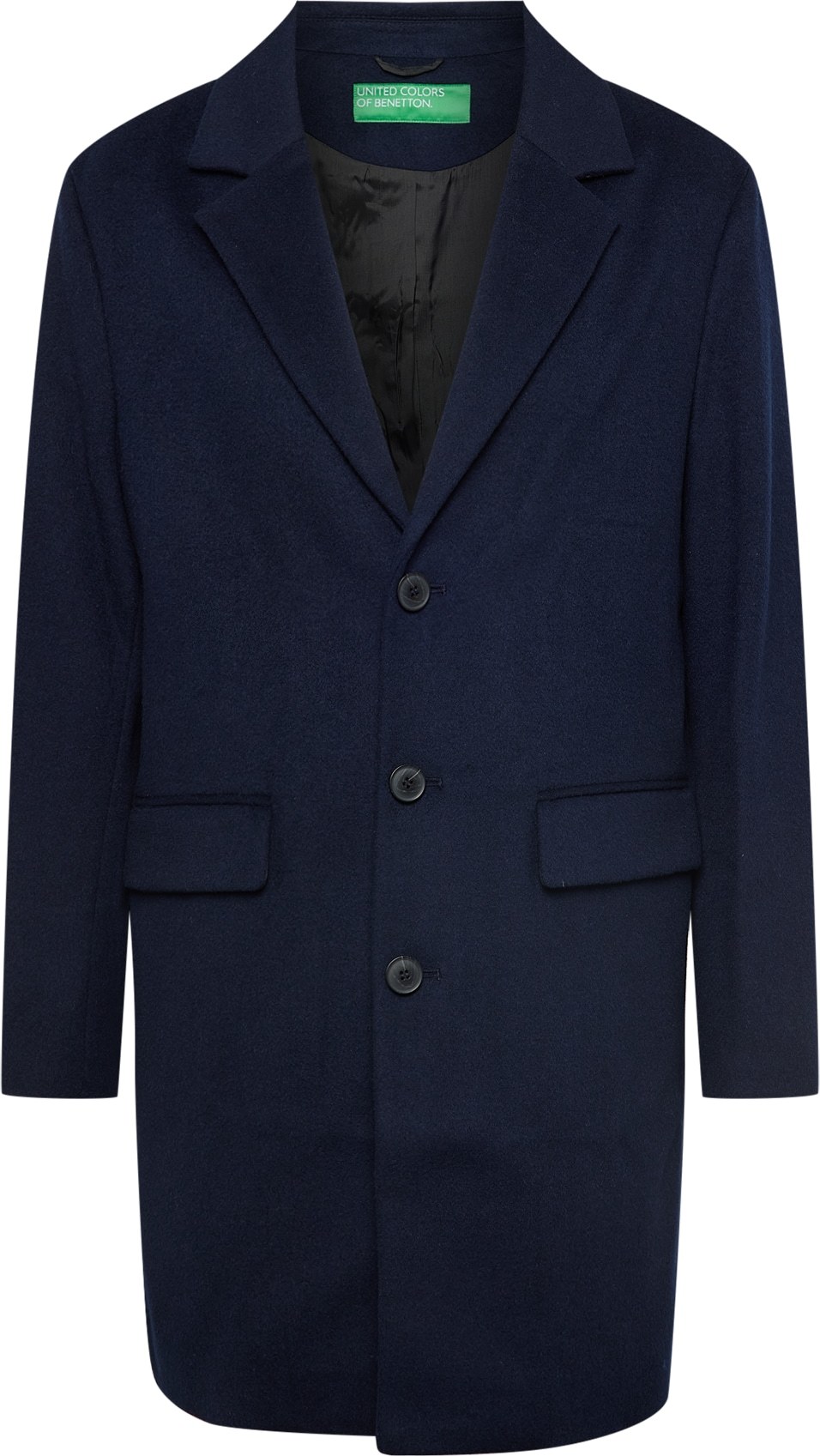 UNITED COLORS OF BENETTON Přechodný kabát námořnická modř