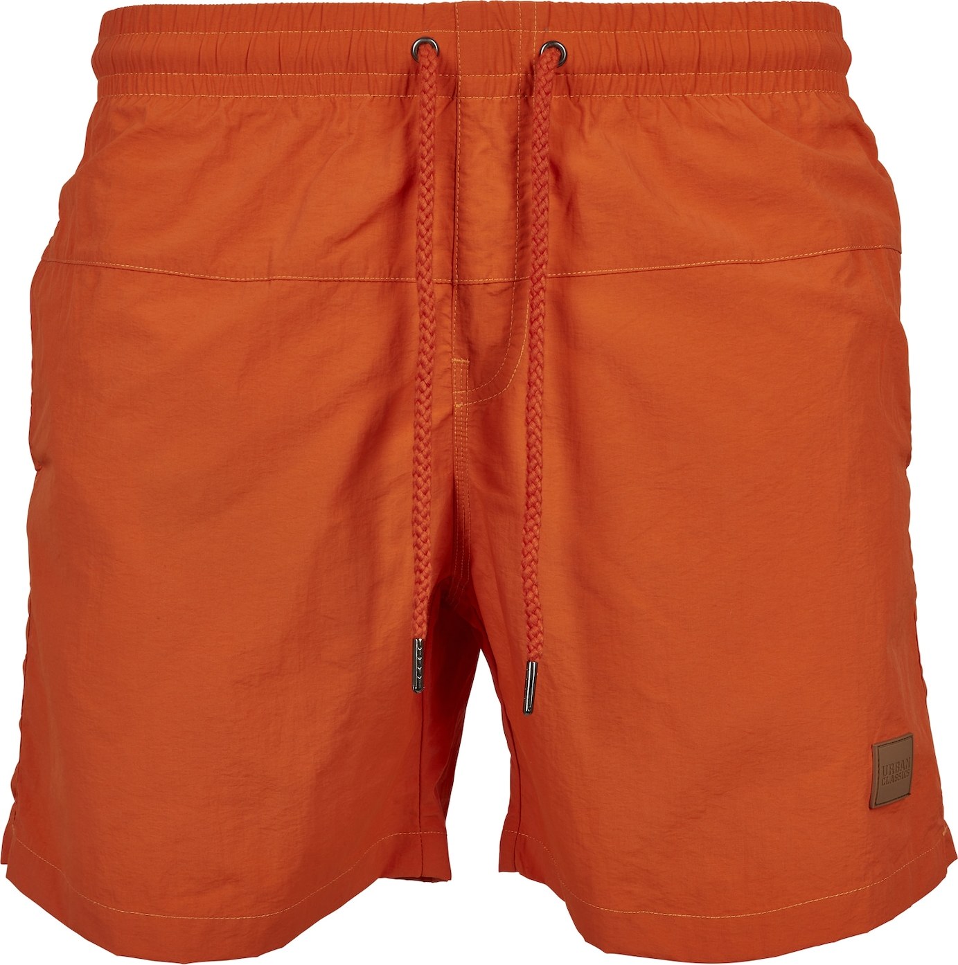 Urban Classics Plavecké šortky tmavě oranžová