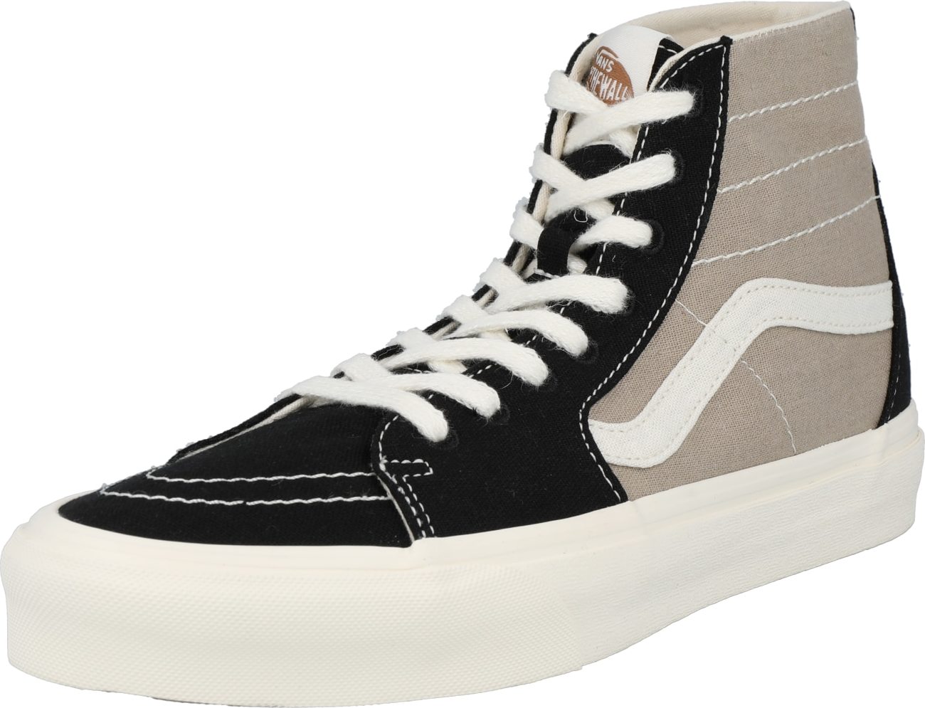 VANS Kotníkové tenisky režná / černá / bílá