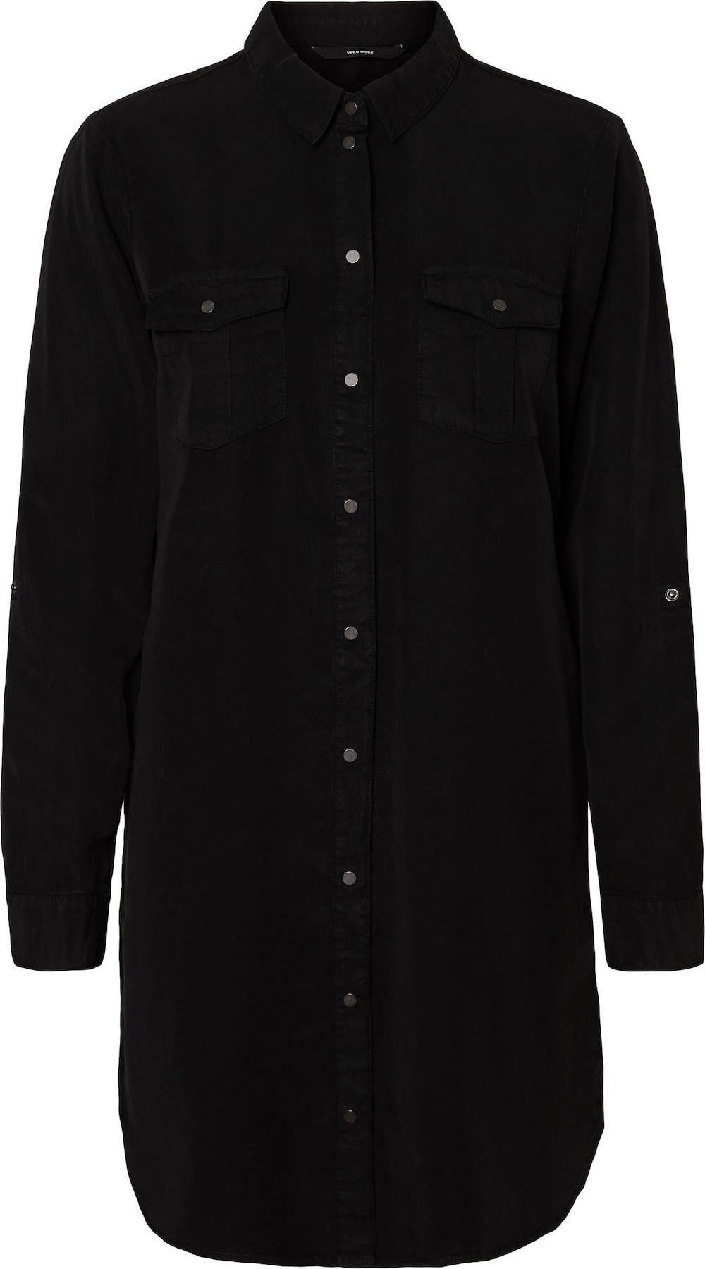 VERO MODA Košilové šaty 'Silla' černá