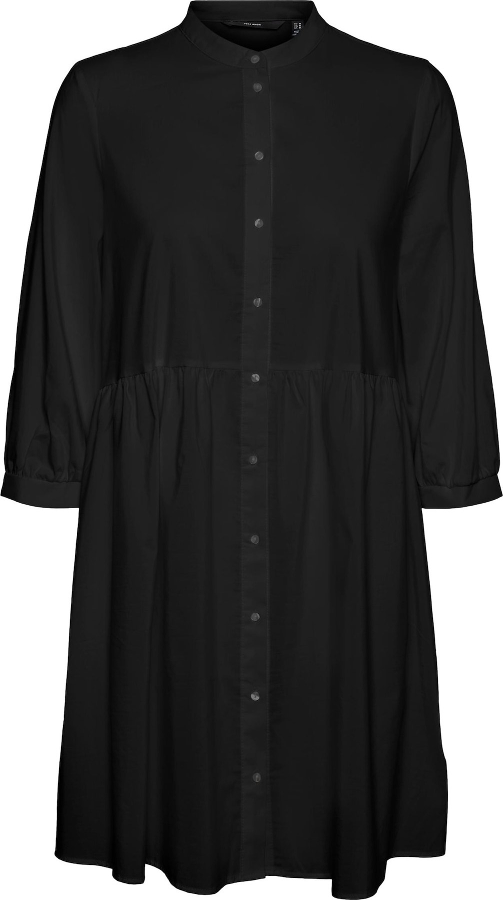 VERO MODA Košilové šaty 'Sisi' černá