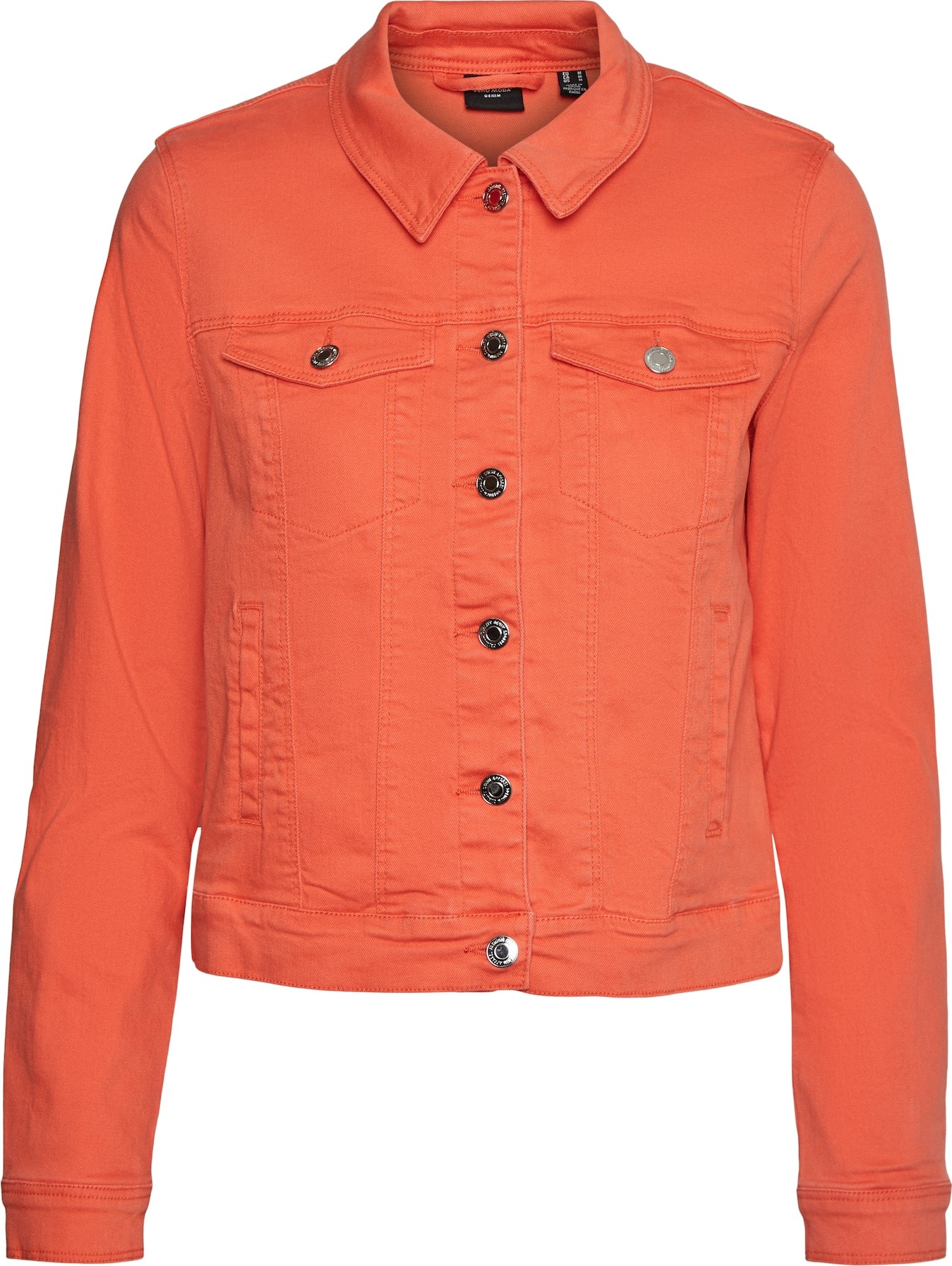 VERO MODA Přechodná bunda 'Hot Soya' tmavě oranžová