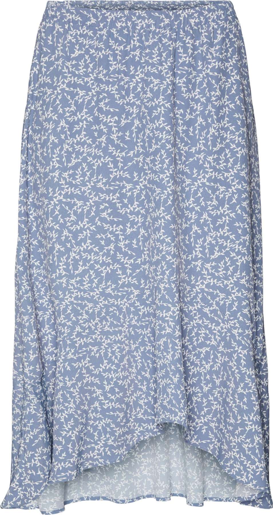 VERO MODA Sukně 'CATCH' modrá / bílá