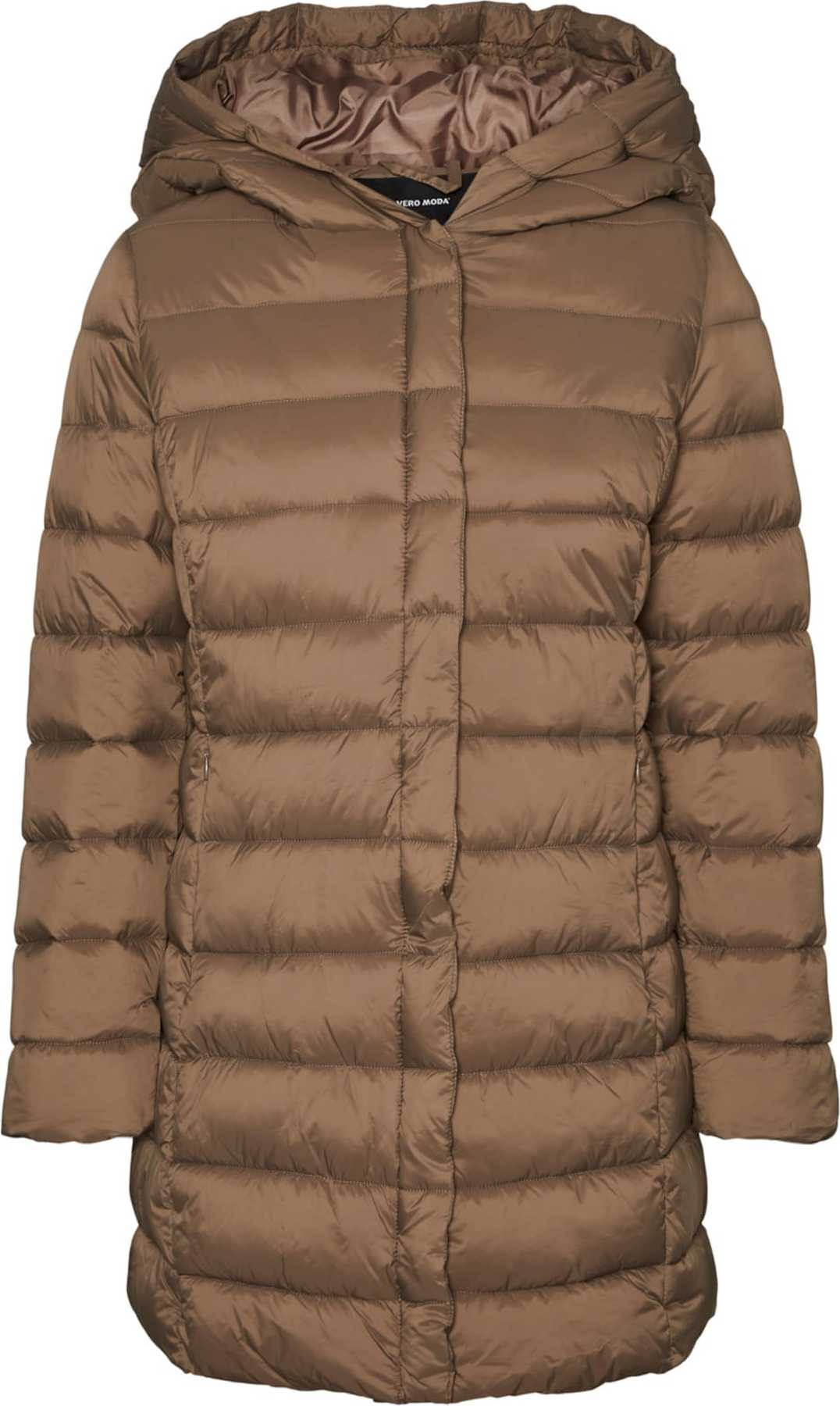 VERO MODA Zimní kabát 'CARMEN' hnědá