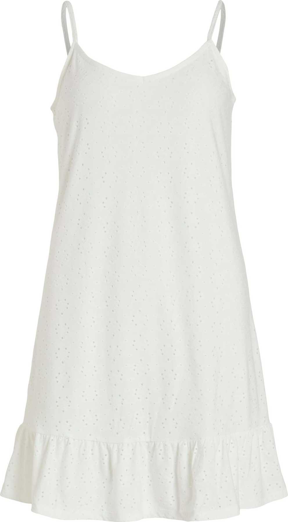 VILA Letní šaty 'Kawa' bílá