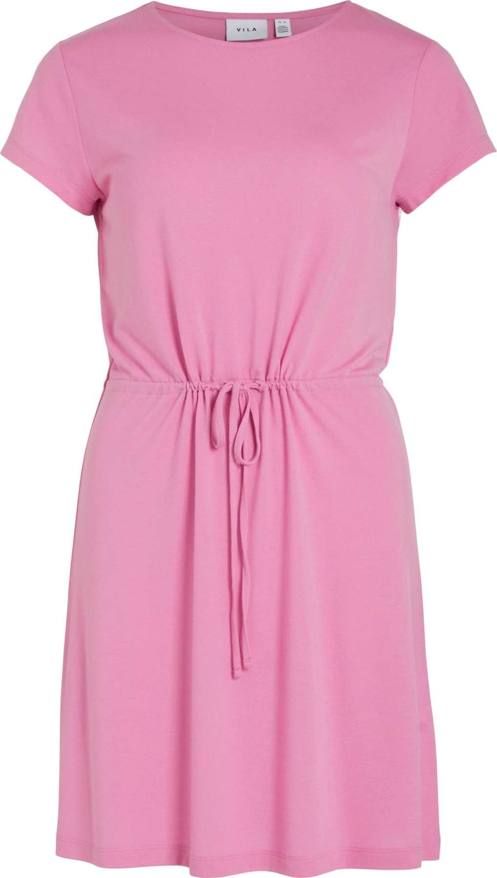 VILA Letní šaty pink