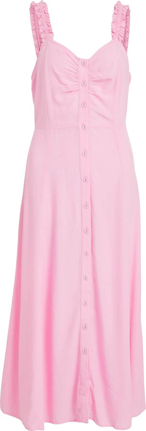 VILA Šaty 'VIANNIA' pink / růže
