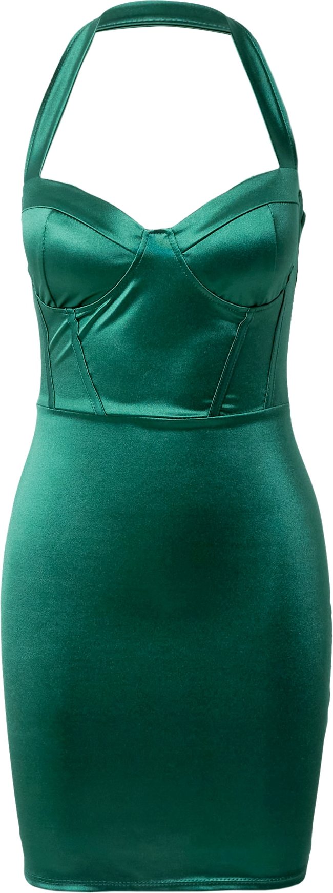 WAL G. Koktejlové šaty 'MEGAN' tmavě zelená