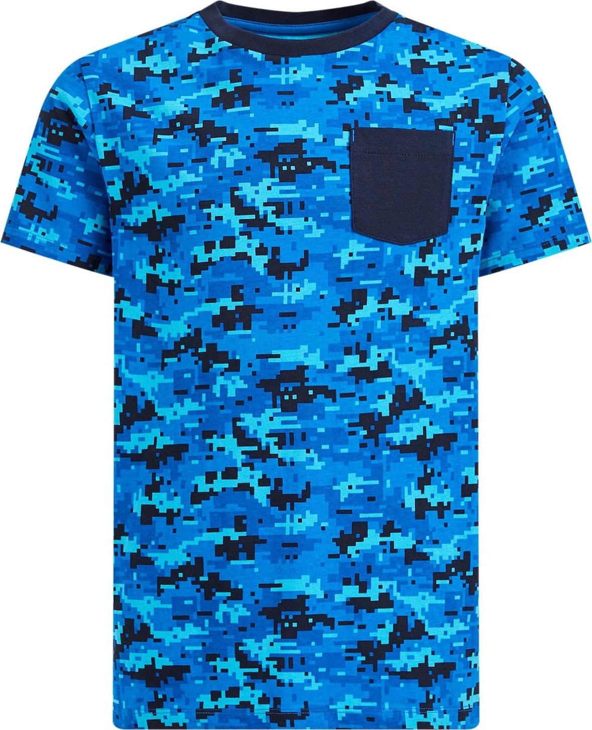 WE Fashion Tričko námořnická modř / kobaltová modř / královská modrá / světlemodrá