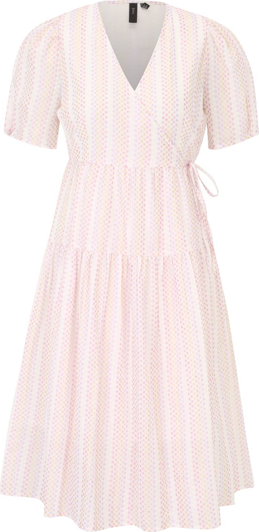 Y.A.S Petite Šaty 'PRISMA' žlutá / zlatá / fialová / pink / bílá