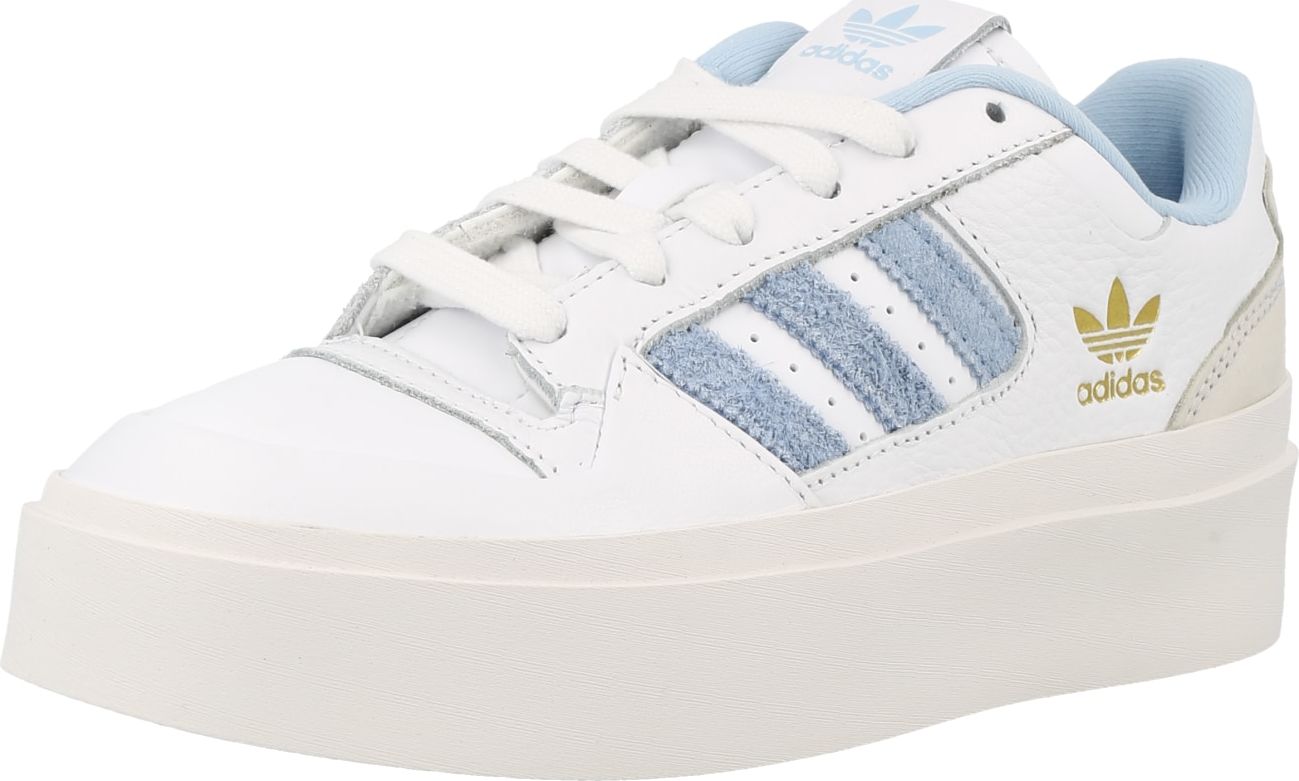 ADIDAS ORIGINALS Tenisky 'BONEGA' starobéžová / světlemodrá / žlutá / bílá