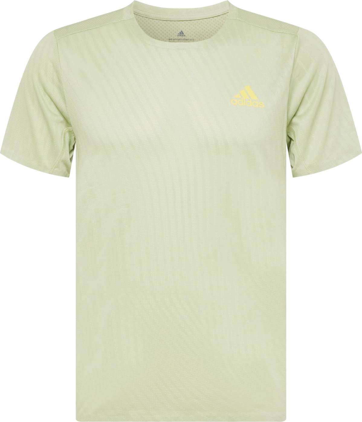 ADIDAS PERFORMANCE Funkční tričko žlutá / světle zelená
