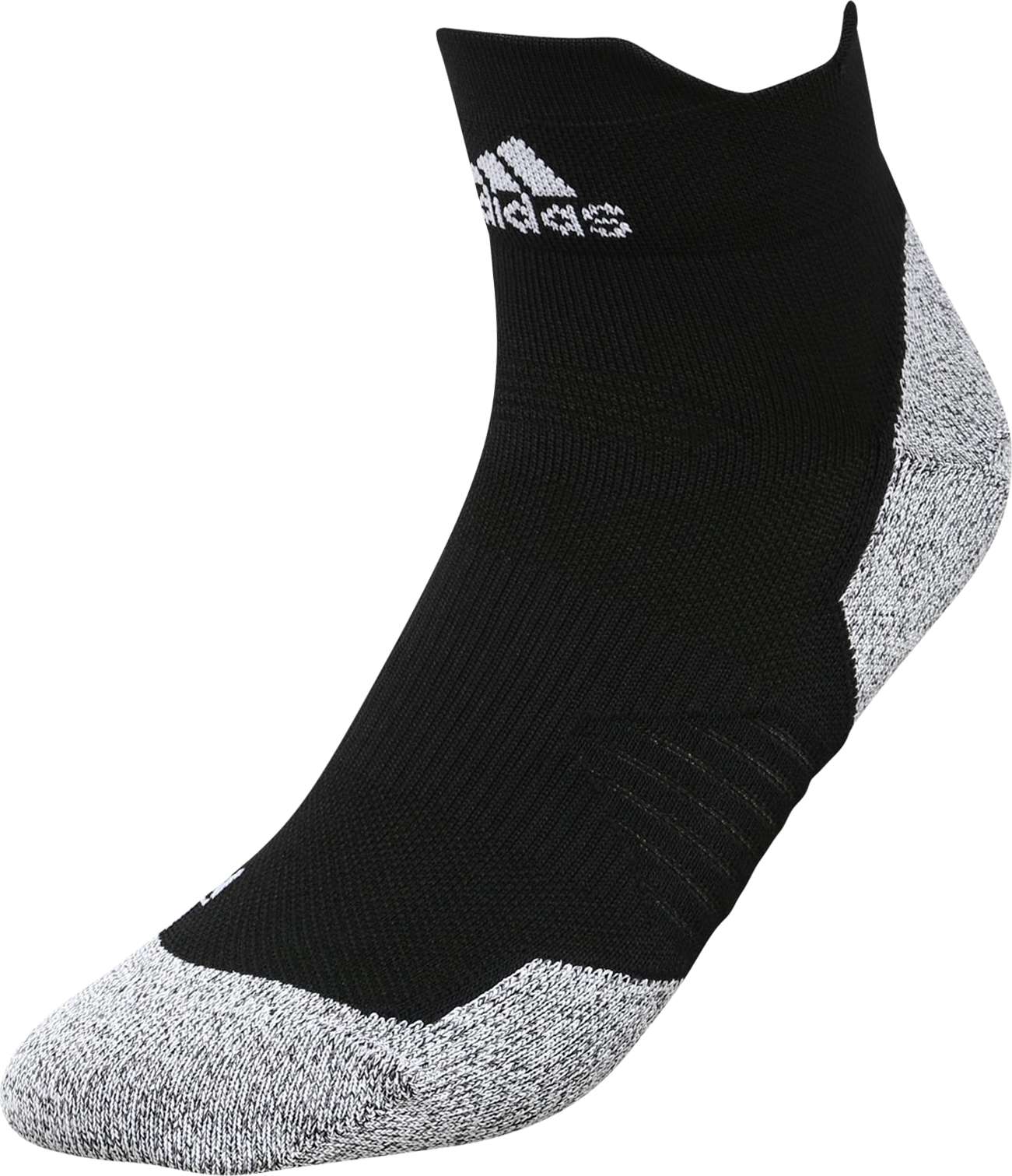 ADIDAS PERFORMANCE Sportovní ponožky šedý melír / černá / bílá