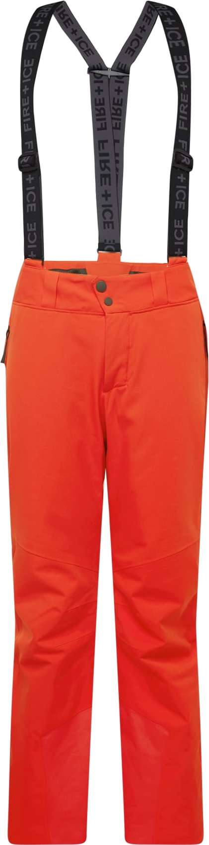 Bogner Fire + Ice Outdoorové kalhoty 'SCOTT' světle šedá / svítivě oranžová / černá