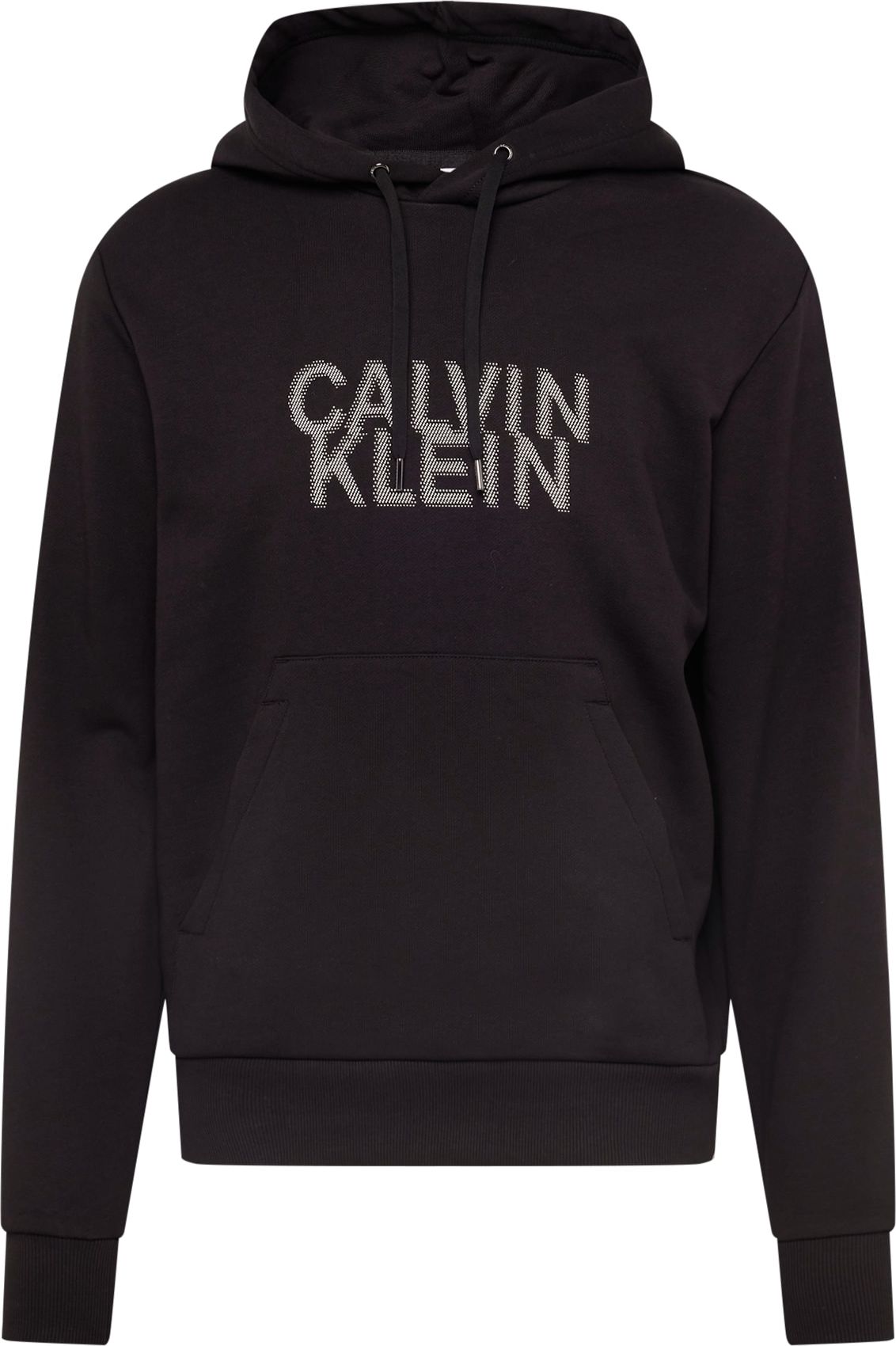 Calvin Klein Mikina černá / offwhite