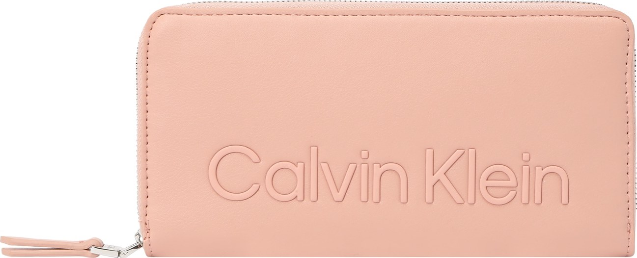 Calvin Klein Peněženka světle růžová