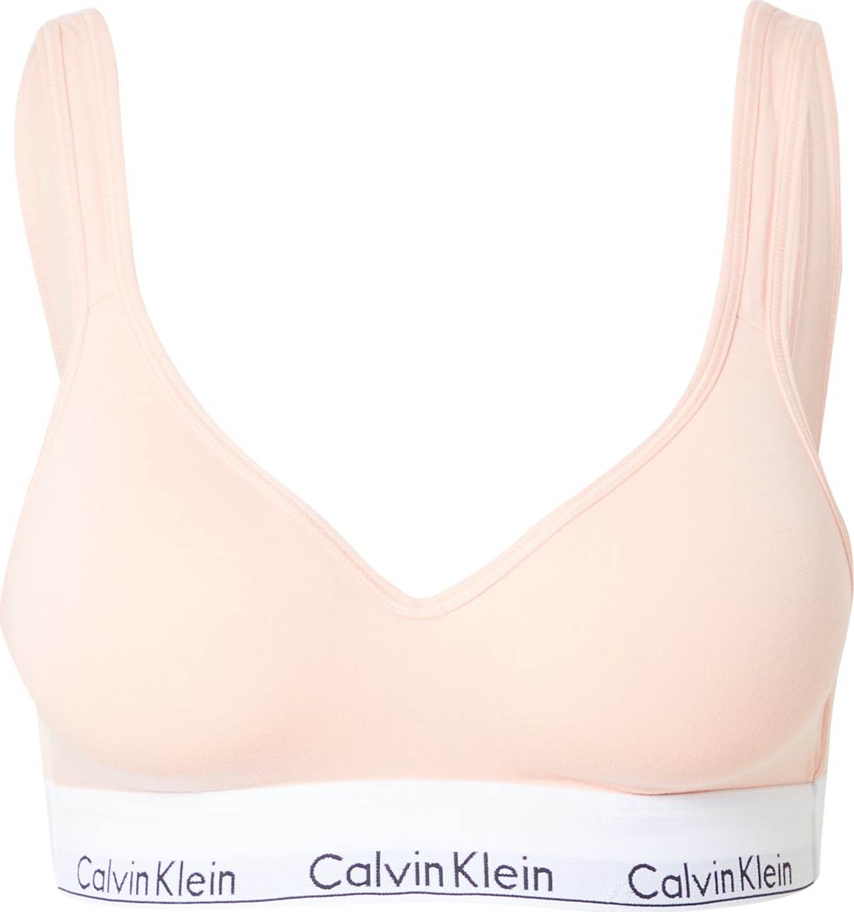 Calvin Klein Podprsenka 'Lift' jasně oranžová / černá / bílá